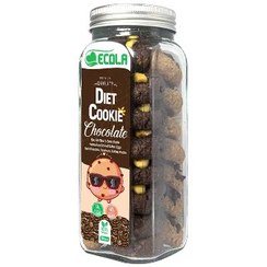 تصویر کوکی رژیمی جار شیشه ای شکلاتی اکولا Deat cookiye