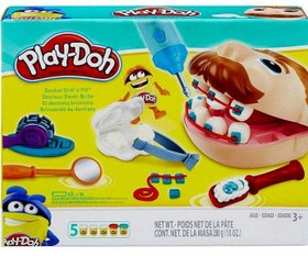 تصویر ست دندان پزشکی اسباب بازی اصلی ا play-doh 