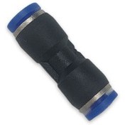 تصویر رابط مستقیم پنوماتیک فشاری سایز ۸ میلیمتر پلاستیکی 