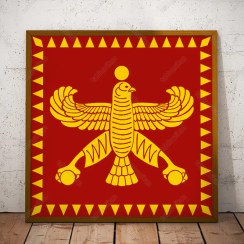 تصویر تابلو درفش کوروش بزرگ کد HM007 