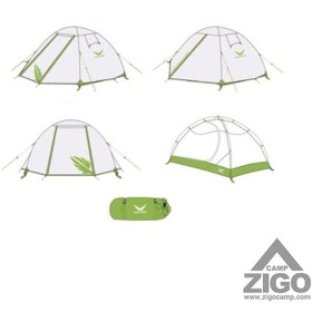 تصویر چادر دو پوش دو نفره اسنوهاک مدل دیسکاوری ا Snow Hawk discovery camping tent Snow Hawk discovery camping tent