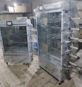 تصویر جوجه گردان صنعتی استیل درخشان تجهیزات آشپزخانه صنعتی - ارتفاع 180 جوجه گردان استسل در خشان