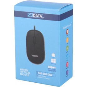 تصویر موس SADATA SM-306 OW SADATA SM-306 OW Wired Mouse