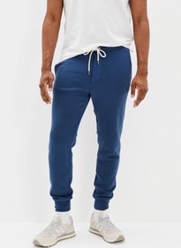 تصویر شلوار اسلش کش‌دار ضروری برند american eagle Essential Cuffed Sweatpants