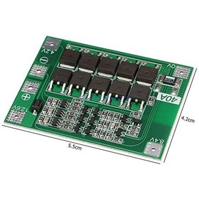 تصویر شارژر باتری 3 سل (برد سبز) 40 آمپر ورژن Enhanced battery charger (green board) 40 amp Enhanced version 3-cell