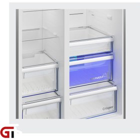 تصویر ساید 2 درب بکو سفید مدلGNE753DW GNE753DW
