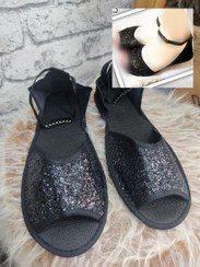 تصویر پاپوش زنانه پولکی 