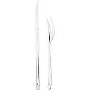 تصویر کارد و چنگال سرو گوشت رزن باخ مدل زولینگن 