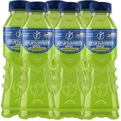 تصویر نوشیدنی ورزشی داینامین – باکس ۶ عددی طعم سیب 