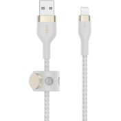 تصویر کابل تبدیل USB به لایتنینگ بلکین مدل CAA010bt1MWH | طول 1 متر 
