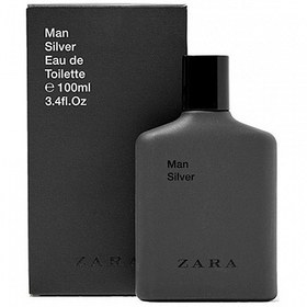 تصویر ادو تویلت مردانه زارا مدل MAN ZARA MAN SILVER Eau De Toilette For Men 100ml