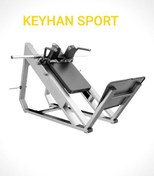 تصویر دستگاه بدنسازی هاگ پا ریلی مدلK1طرحDHZ - زرد 