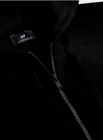 تصویر هودی زیپ‌دار اسنشیال فیت برند H&M Essential Fit Zip Through Hoodie