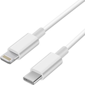 تصویر کابل تبدیل USB-C به لایتنینگ مدل MK0X2FE/A طول 1 متر 