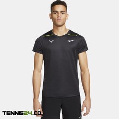 تصویر تی شرت تنیس مردانه نایک Nike Dri-FIT RAFA Challenger- مشکی Nike Dri-FIT RAFA Challenger Tennis T-shirt- Black