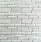 تصویر دیوار پوش پشت چسب فومی 70*70 سانت 5میل سفید ا Wall paper Wall paper