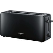 تصویر توستر نان بوش مدل TAT6A003 با بدنه پلاستیکی و دکمه چرخشی 