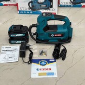 تصویر پمپ باد دو منظوره شارژی و برقی برند بیوتی 