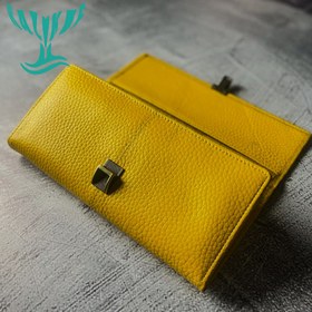 تصویر کیف پول چرمی زنانه قفل دار فیوچر کد KP32 