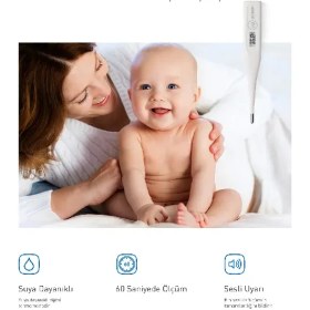 تصویر دماسنج دیجیتال امرن Eco Temp Basic سفید 