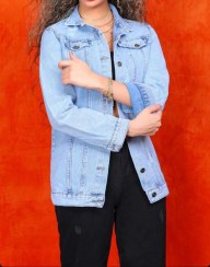 تصویر کت جین زنانه 