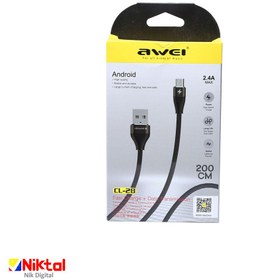 تصویر AWEI CL-28 USB to micro-USB conversion cable کابل تبدیل اوی 