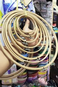 تصویر کارگاه گلدوزی ۸ تیکه چوبی 