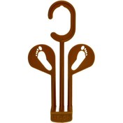 تصویر گیره صندل (دمپایی) کرم 