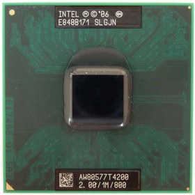 تصویر پردازنده لپ تاپ Intel Pentium T4200 