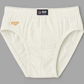 تصویر ست زیرپوش رکابی و شورت اسلیپ پسرانه سفید نیکوتن پوش 