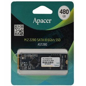 تصویر حافظه SSD اپیسر مدل SSD Apacer AST280 M.2 SATA III-480GB 