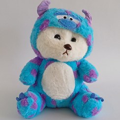 تصویر عروسک خرس لباس سالیوان 