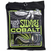 تصویر سیم گیتار الکتریک ارنیبال مدل 2721 Cobalt Regular Slinky 10-46 - Ernie Ball 