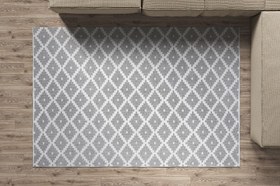 تصویر گلیم لاراهوم طرح لوزی 