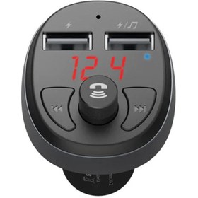 تصویر شارژر فندکی و پخش کننده بلوتوث مک دودو Mcdodo CC-688 Bluetooth FM Transmitter Car Charger 