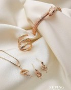 تصویر نیم ست زیورآلات ژوپینگ طرح مار 