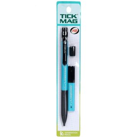 تصویر مداد آزمون فیروزه ای Tick Mag کد 216 گاج | مداد نوکی کنکور مناسب برای آزمون تستی | اتود فشاری 