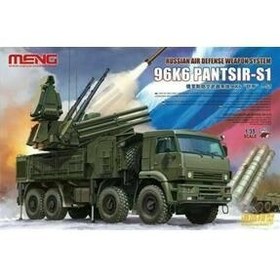 تصویر Meng Ss-016 1/35 مقیاس روسی 96k6 سیستم دفاع هوایی Pantsir-s1، کیت مدل پلاستیکی 