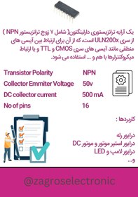 تصویر ULN2003AN ULN2003AN