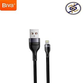 تصویر کابل لایتنینگ Biva C-08L Lightning Data And Charging Cable 1.2m 2.4A 