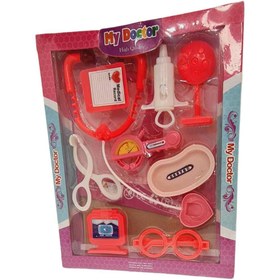 تصویر ست پزشکی جعبه ای کودک مدل My Doctor مجموعه ۹ عددی 