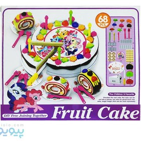 تصویر اسباب بازی ست کیک تولد مدل My Little Pony 