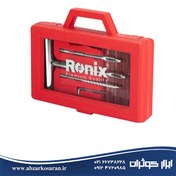 تصویر کیت پنچرگیری تایر خودرو رونیکس مدل RH9179 مجموعه ۶ عددی 