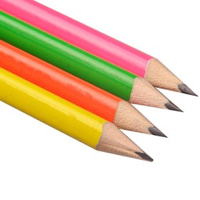 تصویر مداد مشکی پاک کن دار 