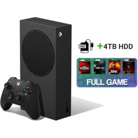 تصویر باندل کنسول Xbox Series S - Black + 4TB HDD + Games 