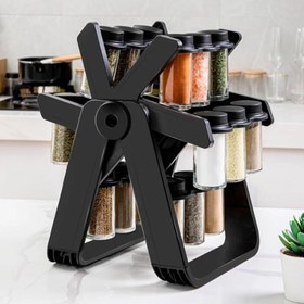 تصویر جا ادویه چرخ و فلکی Spice Wheel Holder