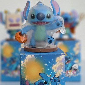 تصویر عروسک استیج بلایند باکس شانسی استیچ سایز ۷ سانتی‌متر 