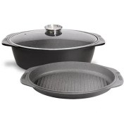 تصویر تابه مرغ ماهی برندmgsسه تیکه سایز 38 