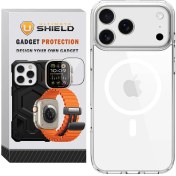 تصویر کاور آلتیمیت شیلد مناسب گوشی اپل iPhone 17 Pro Max با طراحی شارژ بی‌سیم 