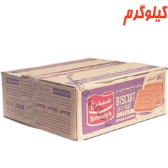 تصویر بیسکوئیت میوه ای فله 4 کیلوگرم سیمرغ 